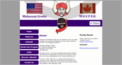 Desktop Screenshot of mohassangrotto.org